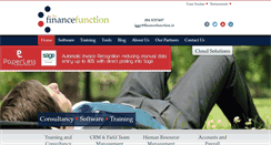 Desktop Screenshot of financefunction.ie