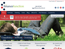 Tablet Screenshot of financefunction.ie